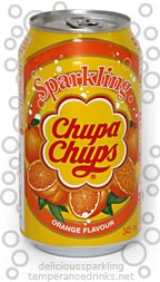 Sparkling Chupa Chups Orange Flavour